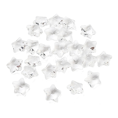 Transparent Glass Pendants X-GLAA-P037-04-16-1