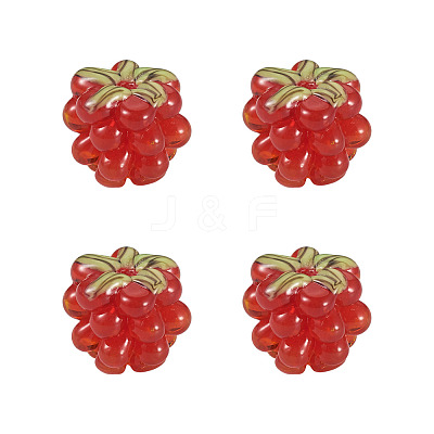 4Pcs Handmade Lampwork Beads LAMP-TA0002-24G-1