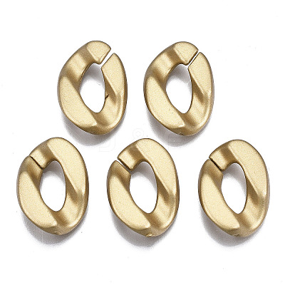 Spray Painted Acrylic Linking Rings ACRP-N002-37-1