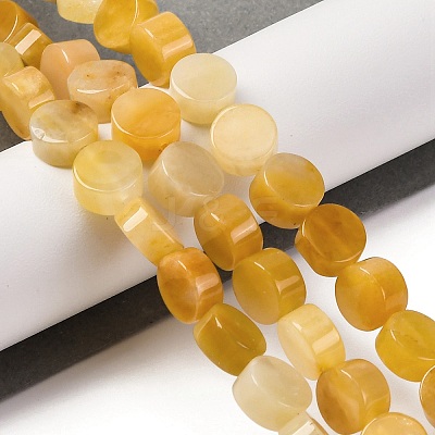 Natural Topaz Jade Beads Strands G-C159-B02-01-1