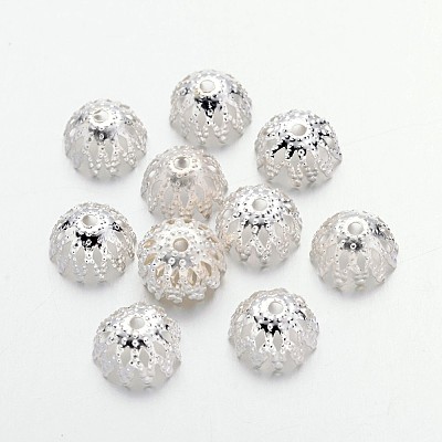 Iron Bead Caps LS-IFIN-D044-8x4-S-1