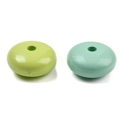 Opaque Acrylic Beads OACR-B036-04-1