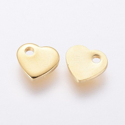 201 Stainless Steel Charms STAS-L234-045A-G-1