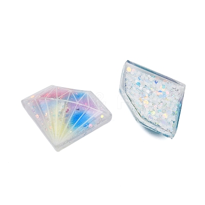 Transparent Resin Cabochons FIND-Z077-13A-1