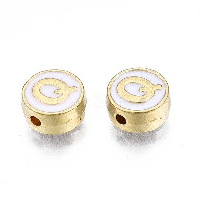 Alloy Enamel Beads ENAM-N052-006-01Q-RS-1