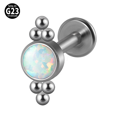 G23 Titanium Threadless Labrets WG33C7B-56-1