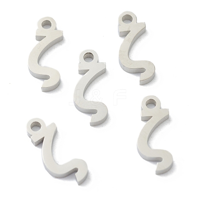Non-Tarnish 304 Stainless Steel Charms STAS-G244-01Z-1