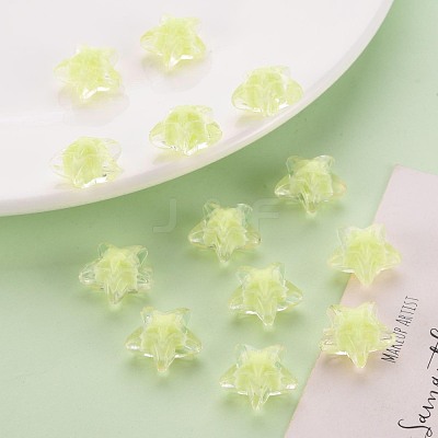 Transparent Acrylic Beads TACR-S152-11A-07-1