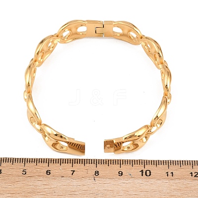 304 Stainless Steel Bangles for Women BJEW-Z155-02G-1