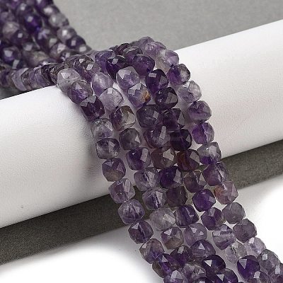 Natural Amethyst Beads Strands G-G140-C04-03-1