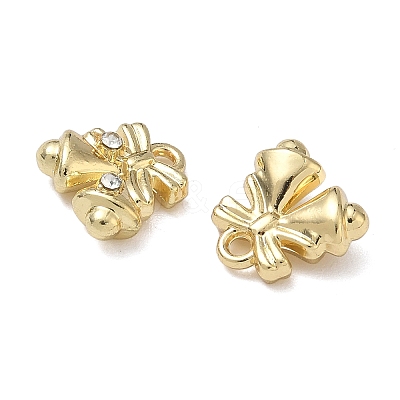 Christmas Alloy Crystal Rhinestone Pendants FIND-L026-01C-G-1