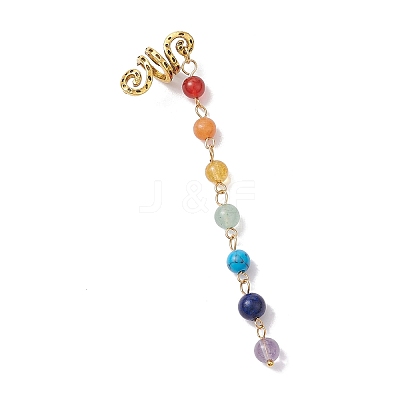Alloy Dreadlocks Beads OHAR-JH00037-02-1