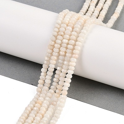 Natural White Jade Beads Strands G-Z069-01I-1