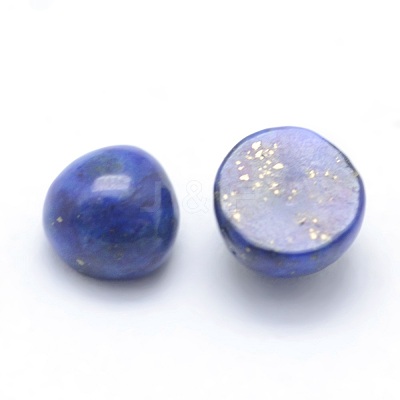 Natural Lapis Lazuli Cabochons X-G-P393-R11-4mm-1