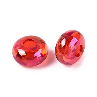 Transparent Acrylic European Beads OACR-E033-20H-1