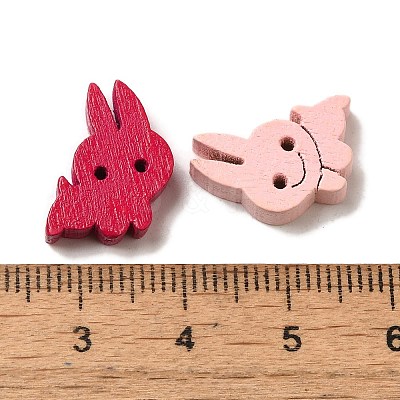 Cartoon Bunny Buttons NNA0Z6B-1