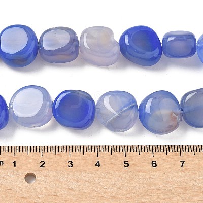 Natural Agate Beads Strands G-H295-D01-13-1