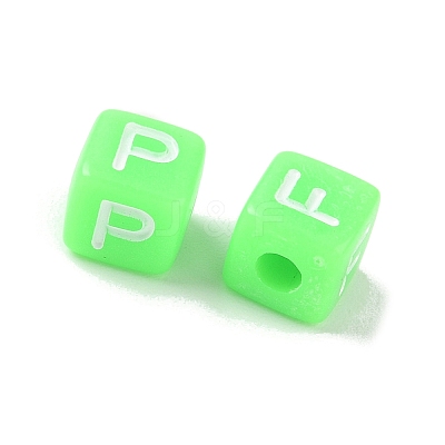 Opaque Acrylic Beads AC-CBA7818-01B-1