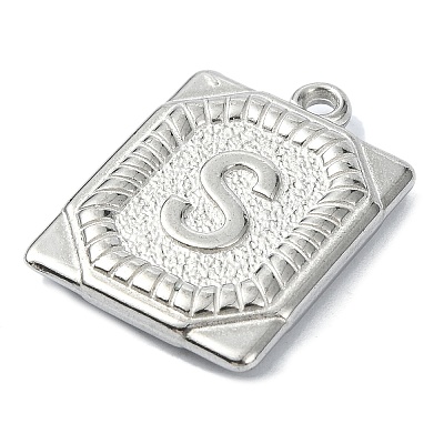 Anti-Tarnish 304 Stainless Steel Pendants STAS-U033-01P-S-1