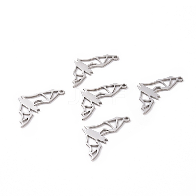 Non-Tarnish 201 Stainless Steel Pendants STAS-N090-JN840-1-1