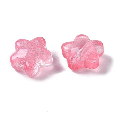 Baking Paint Glass Beads GLAA-S202-10G-1