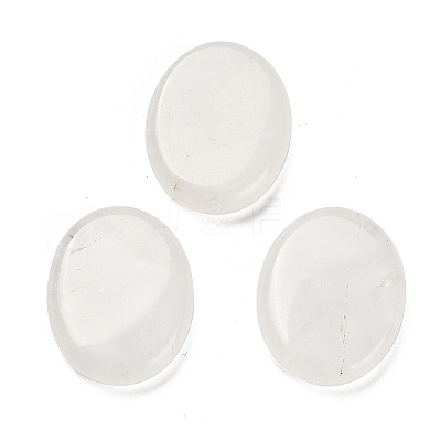 Natural Quartz Crystal Cabochons G-C166-02A-1