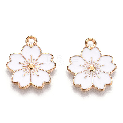 Alloy Enamel Pendants ENAM-S121-115N-1