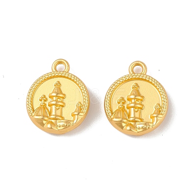 Alloy Pendants PALLOY-M205-02G-1