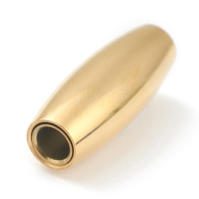 Ion Plating(IP) 304 Stainless Steel Magnetic Clasps STAS-O148-08B-G-1
