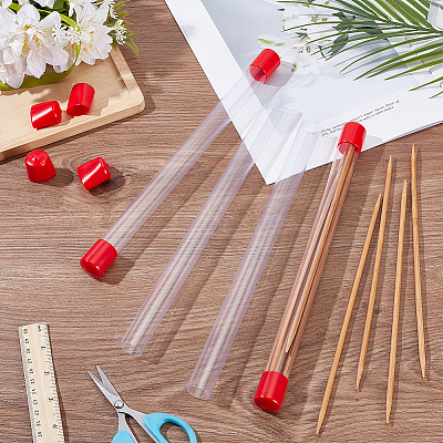 Transparent PVC Plastic Beads Containers AJEW-WH0460-071B-1