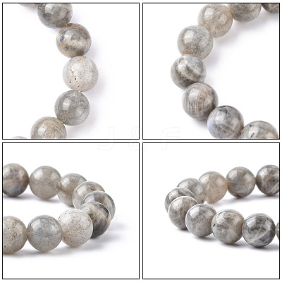 Stretchy Gemstone Bracelets BJEW-C259-10mm-2A-1