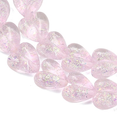 Handmade Foil Glass Beads DICH-C001-01B-1