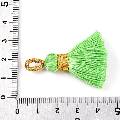 Polycotton(Polyester Cotton) Tassel Pendant Decorations FIND-N006-01C-1