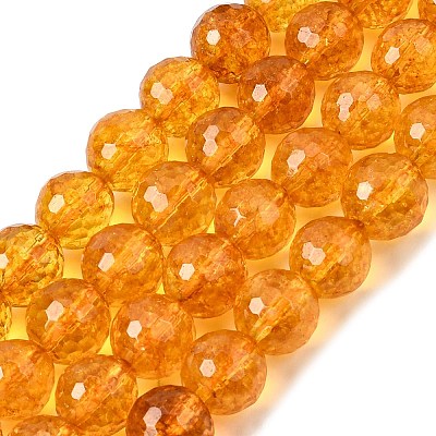 Natural Quartz Crystal Beads Strands G-G099-F10mm-19-1