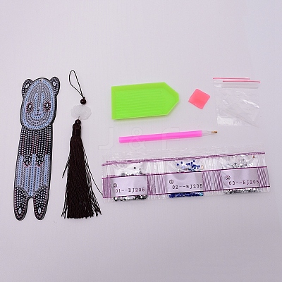 DIY Bookmark Diamond Painting Kits For Kids DIY-TAC0008-06-1