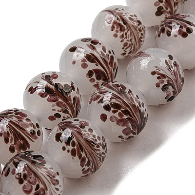 Handmade Lampwork Beads Strands LAMP-L079-05C-1