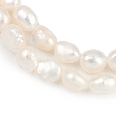 Natural Cultured Freshwater Pearl Beads Strands PEAR-P064-20A-04A-02-1