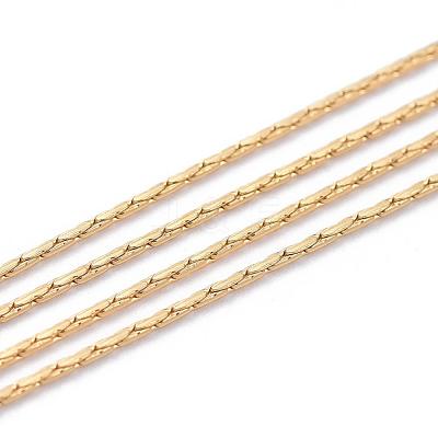 Handmade Ion Plating(IP) 304 Stainless Steel Boston Link Chains STAS-P203-I-1
