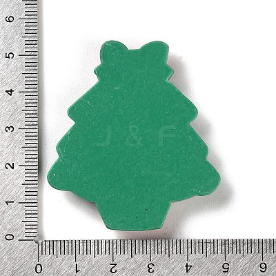 Christmas Theme Opaque Resin Cabochons RESI-F053-A06-1