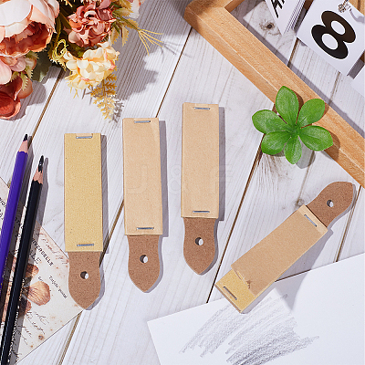 Pencil Sandpaper Board TOOL-WH0134-78-1