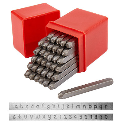 Iron Seal Stamps AJEW-L060-05-1