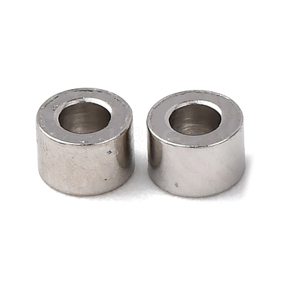 Non-Tarnish 304 Stainless Steel Column Spacer Beads X-STAS-S040-03-1