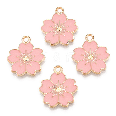Alloy Enamel Pendants ENAM-S121-115J-1