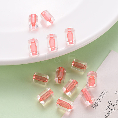 Transparent Acrylic Beads TACR-S154-17A-52-1