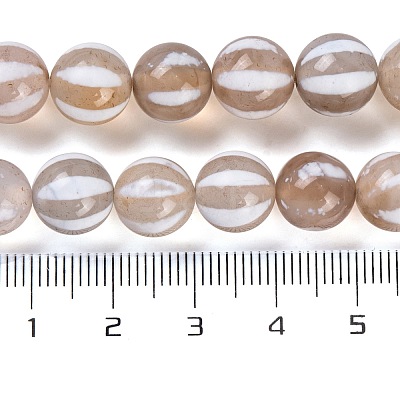 Tibetan Style dZi Beads Strands G-C133-A06-03-1