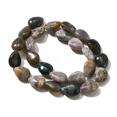 Natural Indian Agate Beads Strands G-P561-B12-01-1