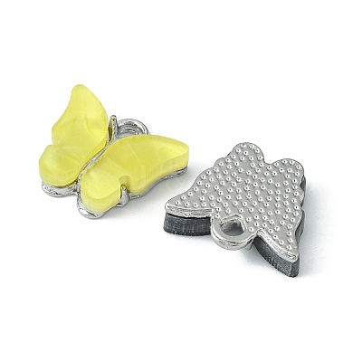 15Pcs Acrylic Charms MACR-YW0002-12P-1