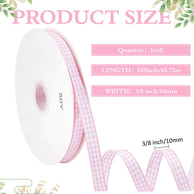 Polyester Ribbons SRIB-WH0011-359A-03-1