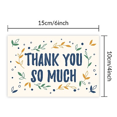 Thank You Theme Cards and Paper Envelopes DIY-SD0001-01A-1