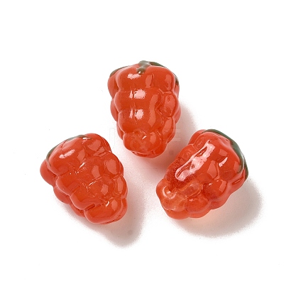 Handmade Lampwork Beads Strands LAMP-G162-05I-1
